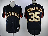 Astros 35 Justin Verlander Navy 2018 Gold Program Cool Base Stitched Baseball Jerseys,baseball caps,new era cap wholesale,wholesale hats